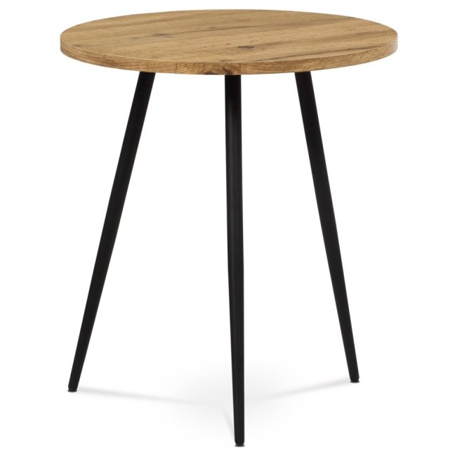 Konferenční stolek WOLF — kov, MDF, dekor divoký dub