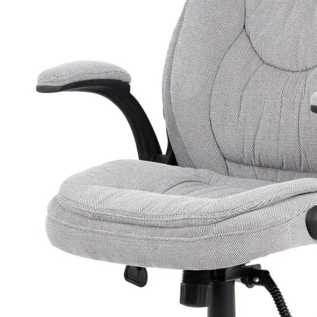 Kancelářské křeslo VEXTA — látka, šedá