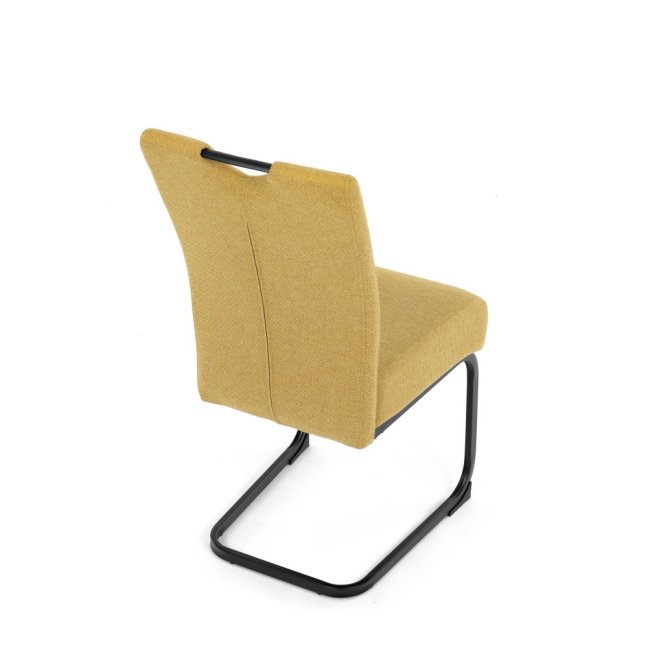 Jídelní židle MARLENE — kov, látka, více barev - Barevné varianty jídelní židle MARLENE: Šedá