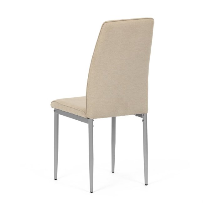 Jídelní židle MAUS — kov, látka, více barev - Barevné varianty jídelní židle MAUS: Krémová