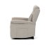 TV křeslo SARGON s elektrickým polohováním — 2 motory, látka, béžová