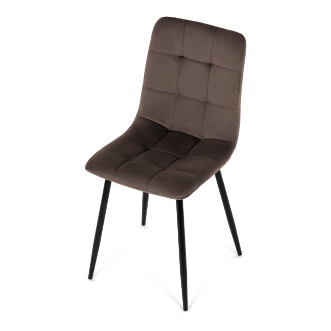 Jídelní židle THEO II — kov, samet, více barev - Barevné varianty židle THEO II: Modrá