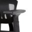Kancelářská ergonomická židle GRANT — síť, látka, černá