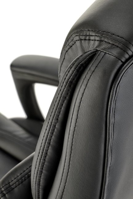 Kancelářské otočné křeslo MARIO — ekokůže, černá