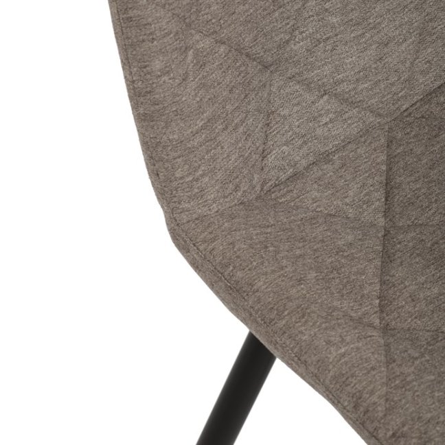 Jídelní židle NIDORA — kov, látka, více barev