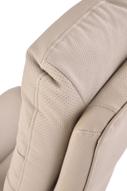 Kancelářské křeslo HARBOR — ekokůže, béžová