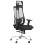 Kancelářská ergonomická židle Neoseat SPINO — látka, černá, nosnost 150 kg