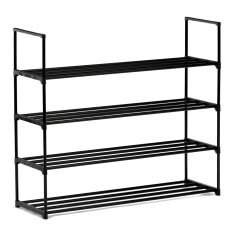 Botník NOBU — kov, černá