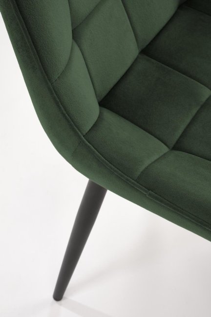 Jídelní židle GANSO — kov, samet, více barev