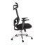 Kancelářská ergonomická židle Neoseat ALLY — síť / látka, černá, nosnost 150 kg