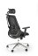 Kancelářská ergonomická židle GERONIMO — síť / látka, černá