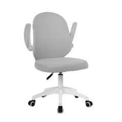 Dětská otočná židle Neoseat JUNI 012 — látka, šedá