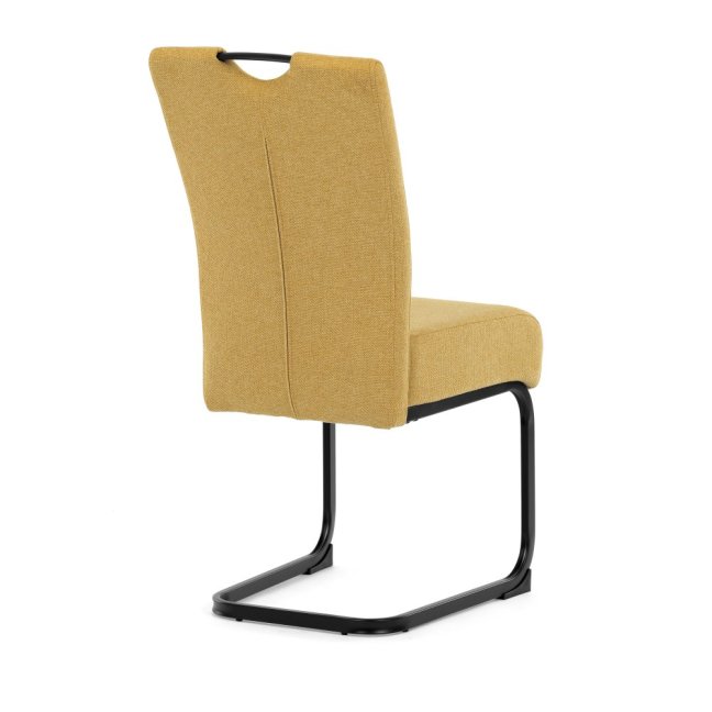 Jídelní židle MARLENE — kov, látka, více barev - Barevné varianty jídelní židle MARLENE: Šedá