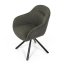 Jídelní otočné křeslo HILARY — kov, látka, šedá / více barev - Barevné varianty jídelního křesla HILARY: Šedá