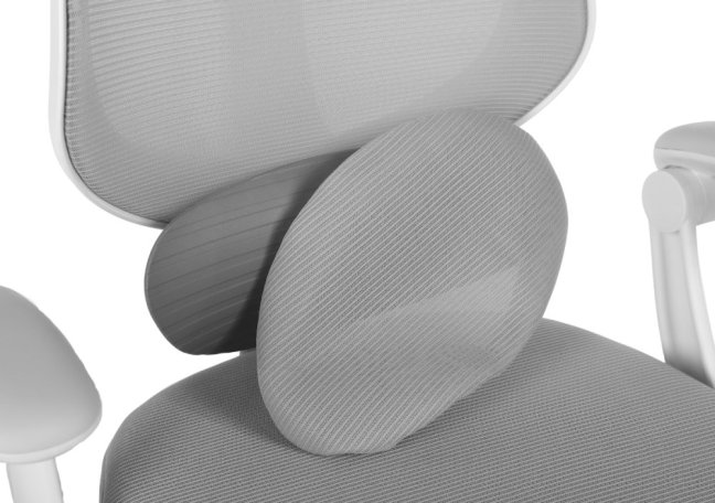 Dětská otočná židle Neoseat JUNI 009 s podnoží — látka, šedá