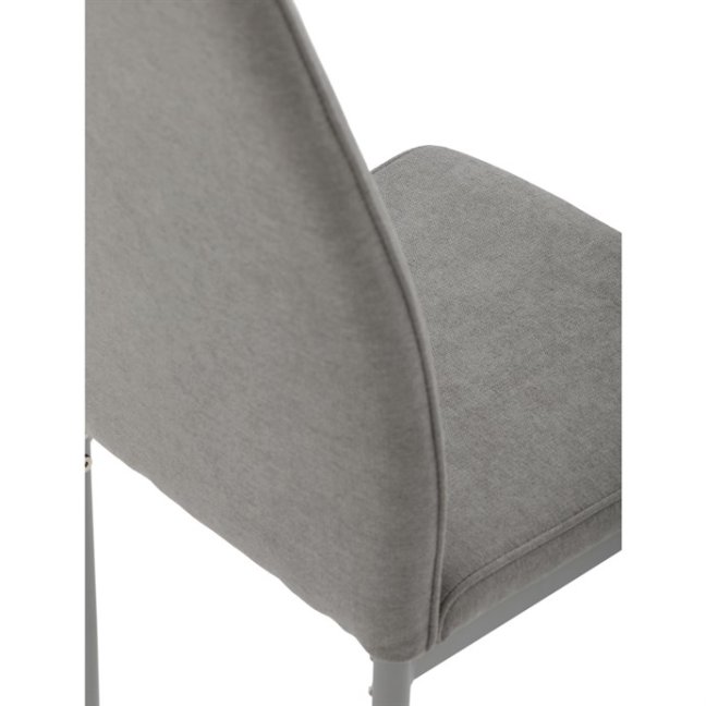 Jídelní židle MAUS — kov, látka, více barev - Barevné varianty jídelní židle MAUS: Krémová