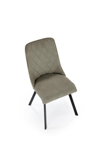 Jídelní židle GINEVRA — kov, látka, více barev - Barevné varianty jídelní židle GINEVRA: Olivová