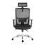 Kancelářská ergonomická židle Neoseat GRANDINI — černá, nosnost 150 kg
