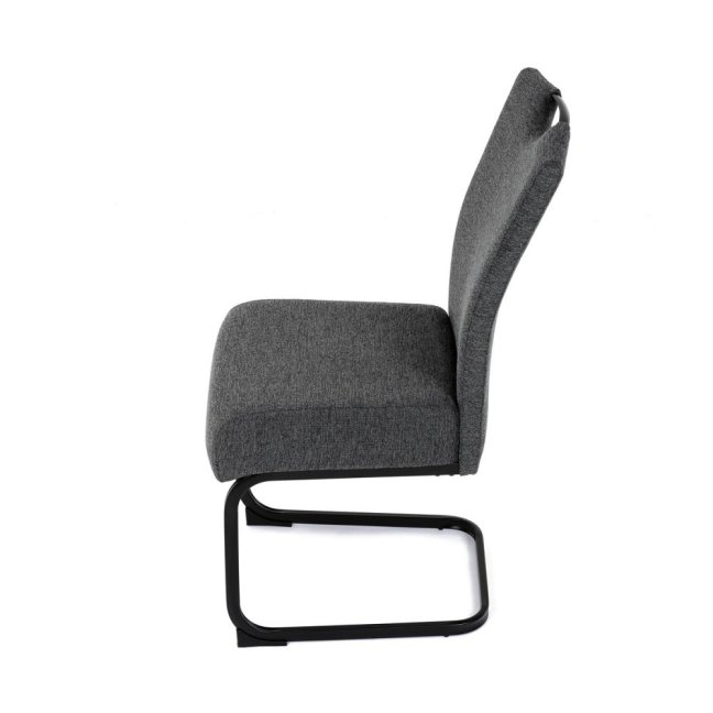 Jídelní židle MARLENE — kov, látka, více barev - Barevné varianty jídelní židle MARLENE: Šedá