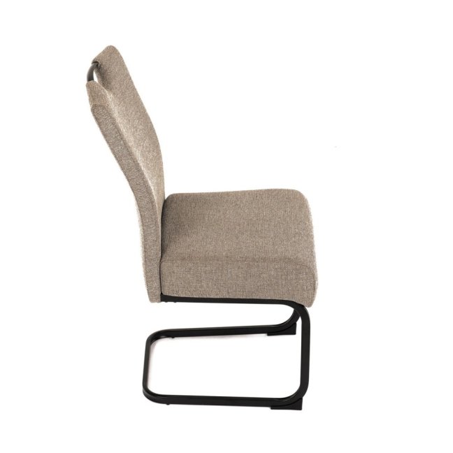 Jídelní židle MARLENE — kov, látka, více barev - Barevné varianty jídelní židle MARLENE: Šedá