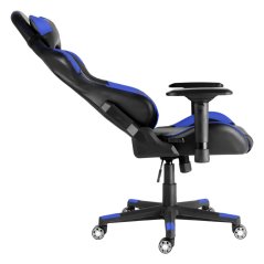 Herní židle Racing Pro ZK-012 — ekokůže, černá / modrá
