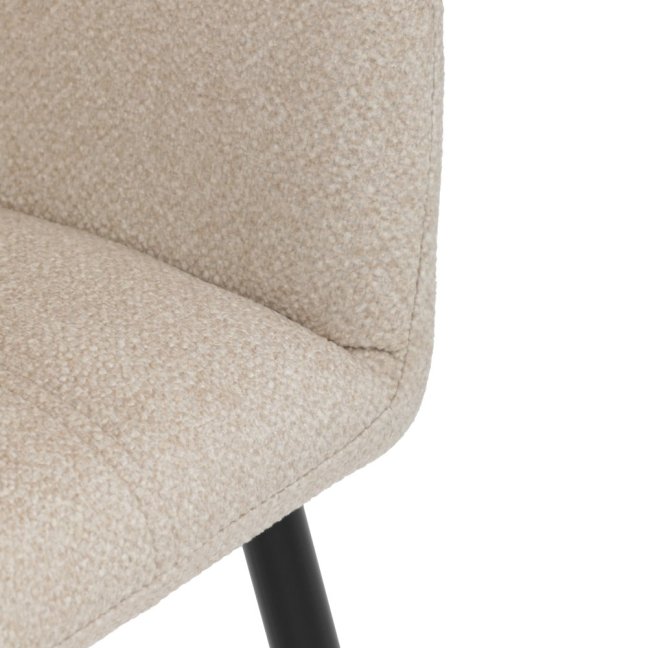 Jídelní křeslo LYON — kov, látka, více barev - Barevné varianty jídelního křesla LYON: Tmavě šedá