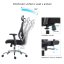 Kancelářská ergonomická židle Neoseat FLEX PRO — černá, nosnost 150 kg