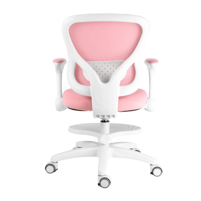 Dětská rostoucí židle Neoseat JUNI 007 — látka, pratelný potah, růžová