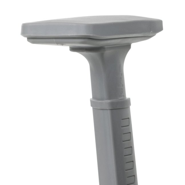 Kancelářská ergonomická židle GRANT II — síť, látka, šedá