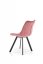 Jídelní židle JOEL — kov, látka, více barev - Barevné varianty židle JOEL: Růžová