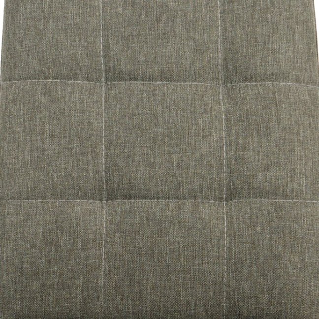 Jídelní židle LALI — kov, látka, běžová / hnědá