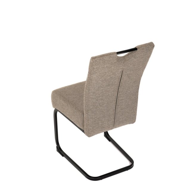 Jídelní židle MARLENE — kov, látka, více barev - Barevné varianty jídelní židle MARLENE: Šedá