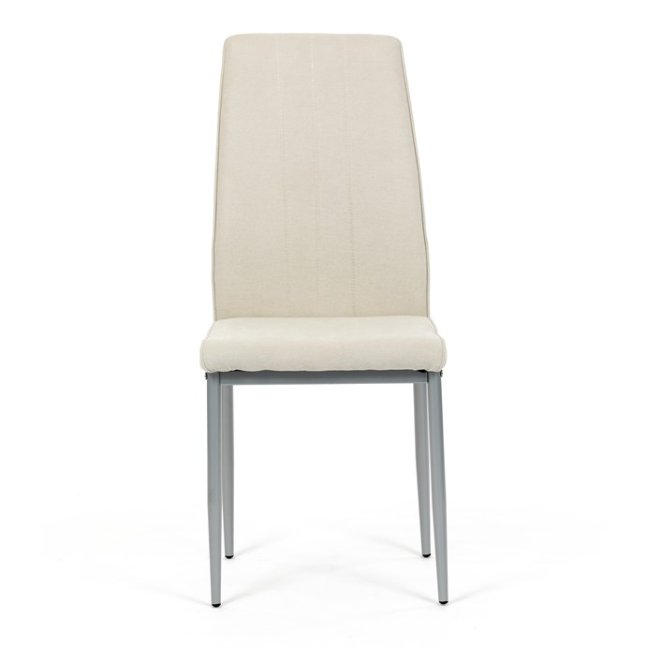 Jídelní židle MAUS — kov, látka, více barev - Barevné varianty jídelní židle MAUS: Krémová