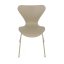 Jídelní židle VERN — kov, plast, cappuccino