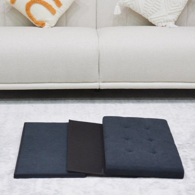 Taburet AFRODITE s úložným prostorem — manšestr, více barev