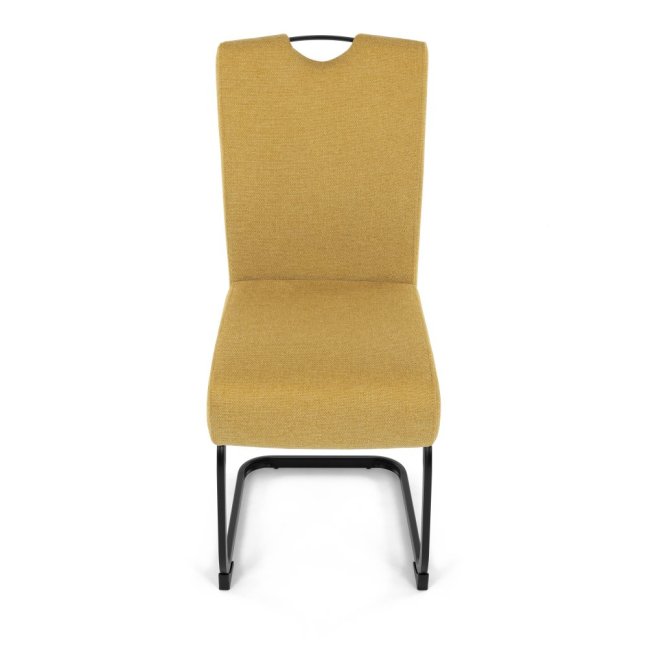 Jídelní židle MARLENE — kov, látka, více barev - Barevné varianty jídelní židle MARLENE: Šedá