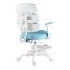 Dětská rostoucí židle Neoseat KIDDY THREE — látka, pratelný potah, modrá