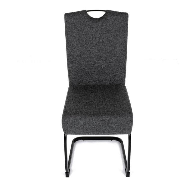 Jídelní židle MARLENE — kov, látka, více barev - Barevné varianty jídelní židle MARLENE: Šedá