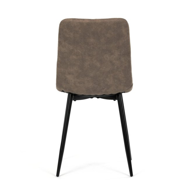Jídelní židle THEO III — kov, látka vintage, více barev - Barevné varianty židle THEO III: Černá