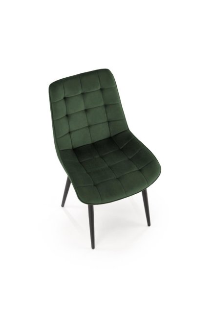 Jídelní židle GANSO — kov, samet, více barev