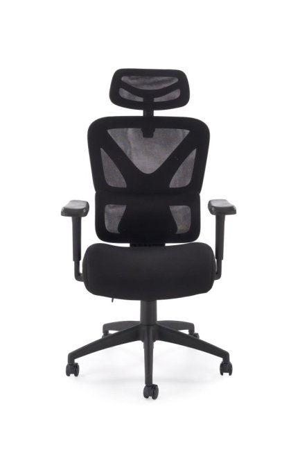 Kancelářská ergonomická židle ASTRAL — látka, černá