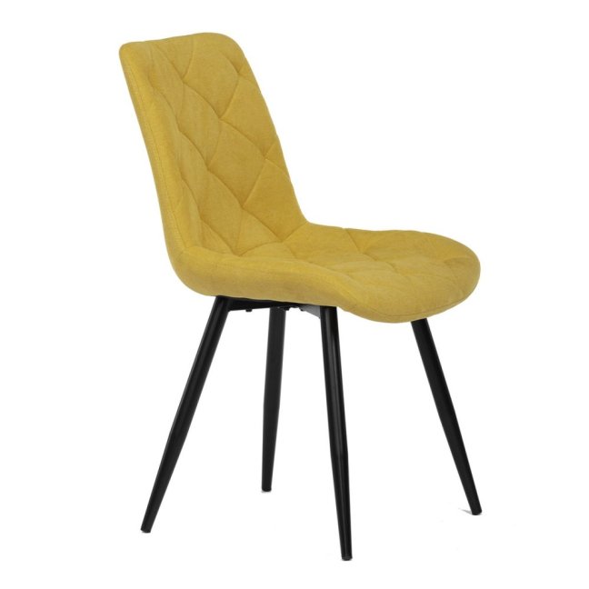 Jídelní židle NIDORA — kov, látka, více barev