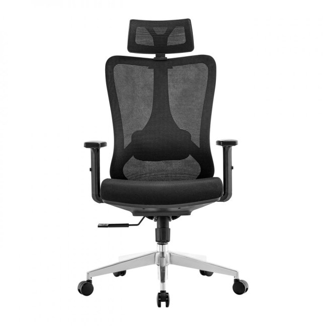 Kancelářská ergonomická židle Neoseat AMADORA — černá, nosnost 150 kg