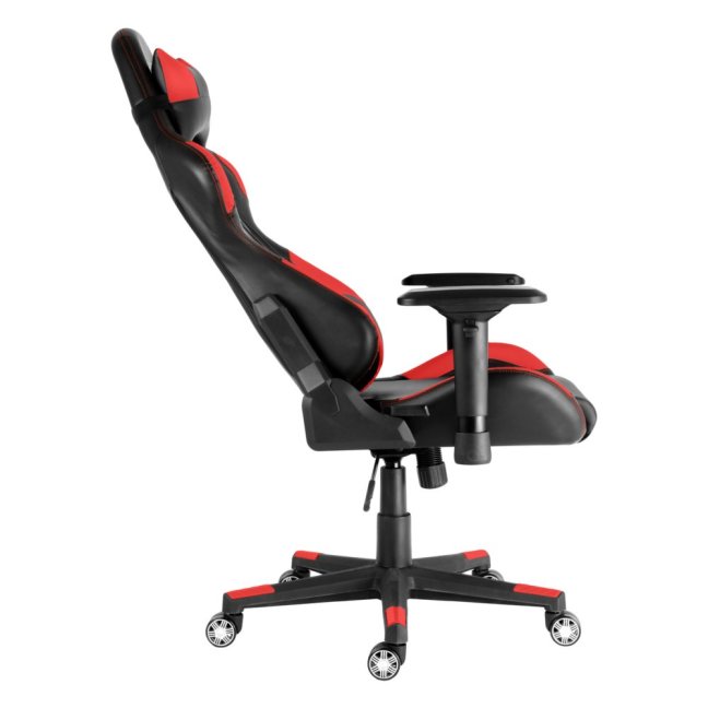 Herní židle Racing Pro ZK-012 — ekokůže, černá / červená