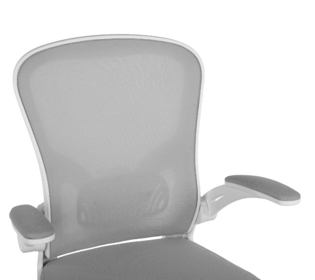 Dětská otočná židle Neoseat LEXI — látka, šedá