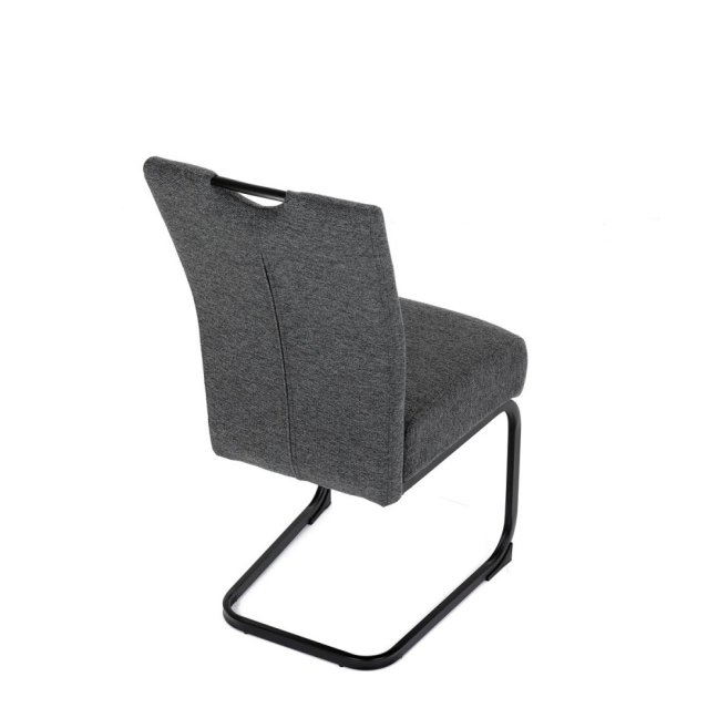 Jídelní židle MARLENE — kov, látka, více barev - Barevné varianty jídelní židle MARLENE: Šedá