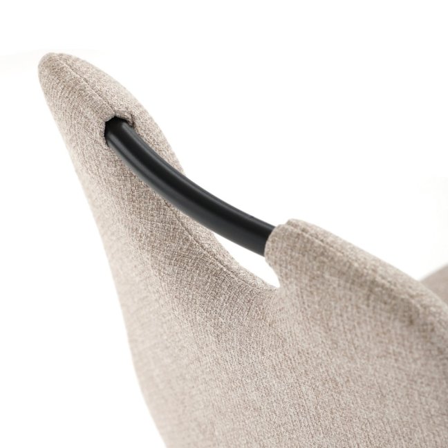 Jídelní židle KLAUDIUS — kov, látka, nosnost 150 kg, více barev - Barevné varianty jídelní židle KLAUDIUS: Šedá