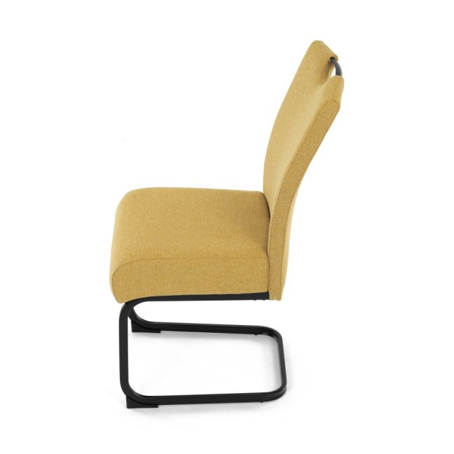 Jídelní židle MARLENE — kov, látka, více barev - Barevné varianty jídelní židle MARLENE: Šedá