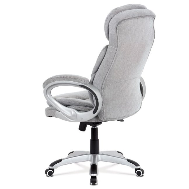 Kancelářské křeslo JERRY — látka, světle šedá