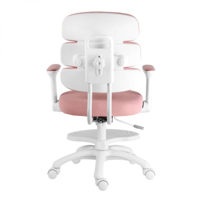 Dětská rostoucí židle Neoseat KIDDY THREE — látka, pratelný potah, růžová